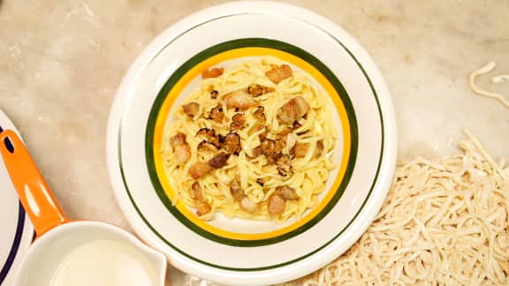 Carbonara à la truffe