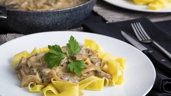 Boeuf Stroganoff