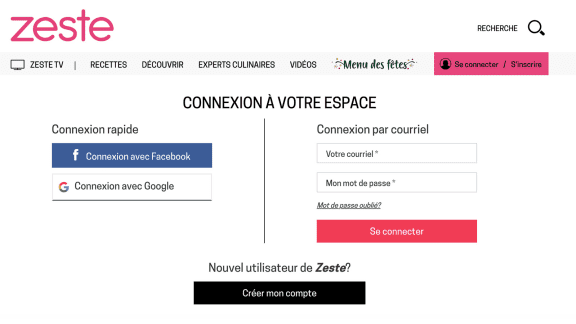 Partagez vos recettes grâce à notre nouvelle fonctionnalité