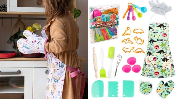 10 accessoires pratiques pour cuisiner avec vos enfants