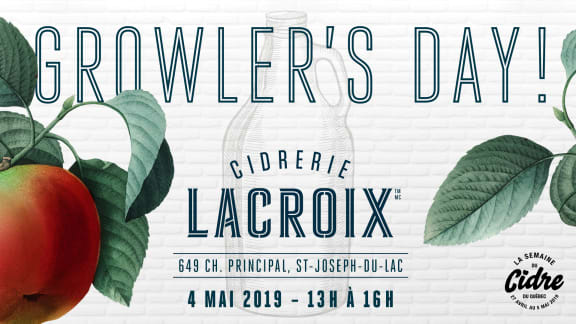 Growler’s day au à la Cidrerie Lacroix