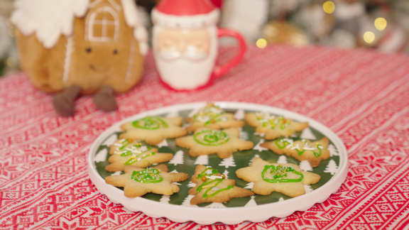 Biscuits sablés de Noël