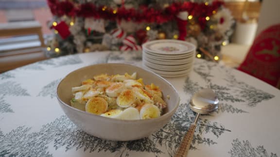 Salade de patates à la québécoise