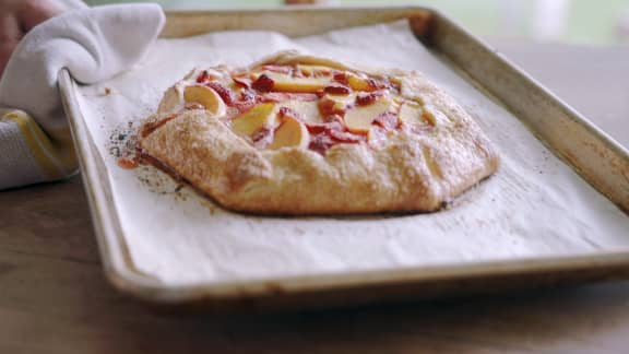 Tarte rustique aux fruits