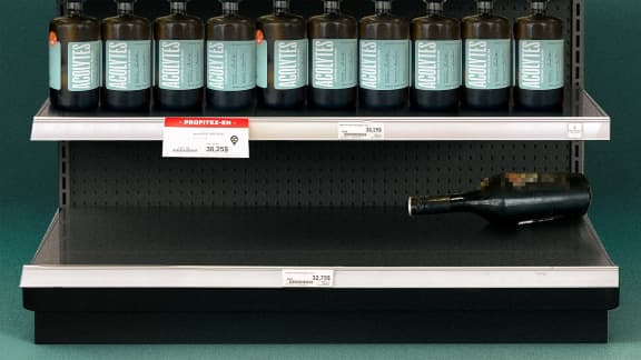 Voici l'alcool que vous ne pourrez plus retrouver sur les tablettes de la SAQ