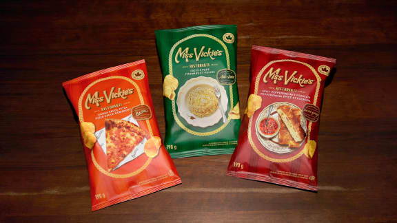 Miss Vickie’s lance de nouvelles croustilles inspirées des meilleurs restos italiens du Canada