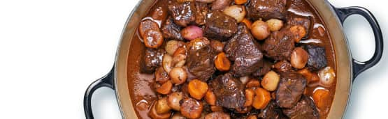 5 recettes de boeuf bourguignon réconfortantes