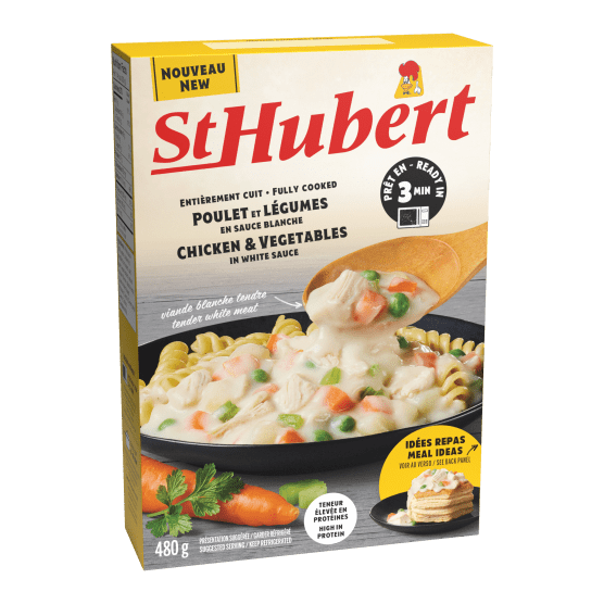 Les rôtisseries St-Hubert lancent des produits prêts-à-manger!