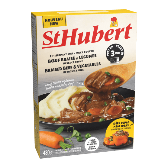 Les rôtisseries St-Hubert lancent des produits prêts-à-manger!