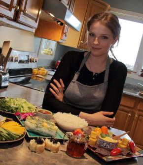 Faites connaissance avec Roxanne Morin, une cuisinière végane qui veut changer le monde