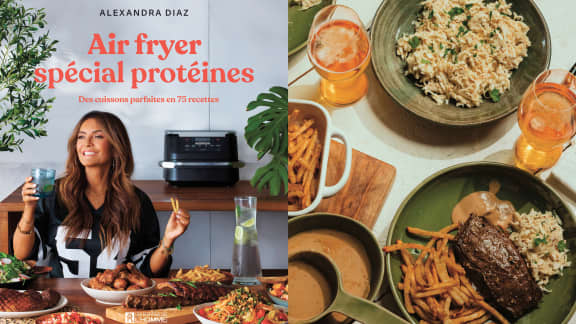 Alexandra Diaz lance Air fryer spécial protéines : 5 questions pour tout savoir