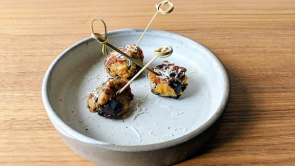 Boulettes d’aubergine (Polpettine di Melanzana)