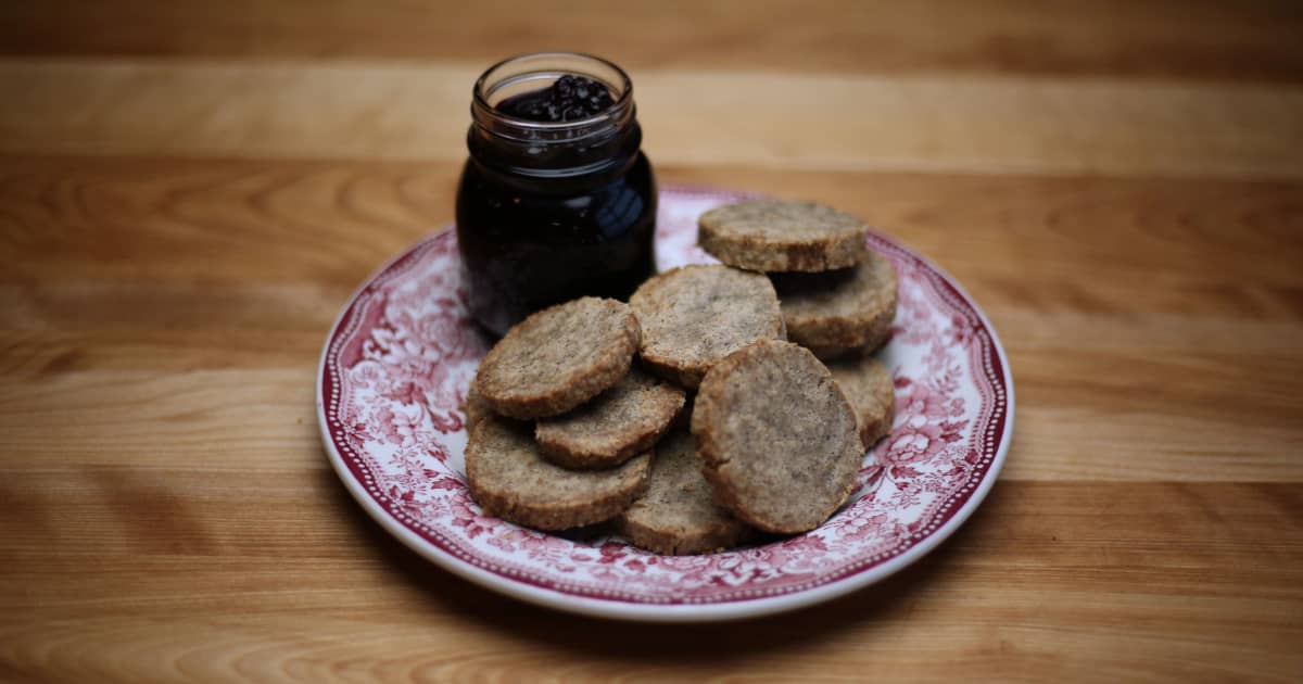 Recette de biscuits sablés sarrasin et graines de pavot