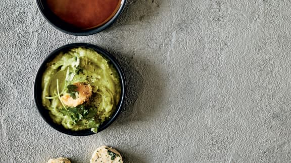 Tartinade à l'avocat et au miso