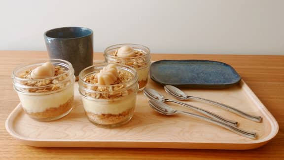 Petits gâteaux au fromage et à l’érable