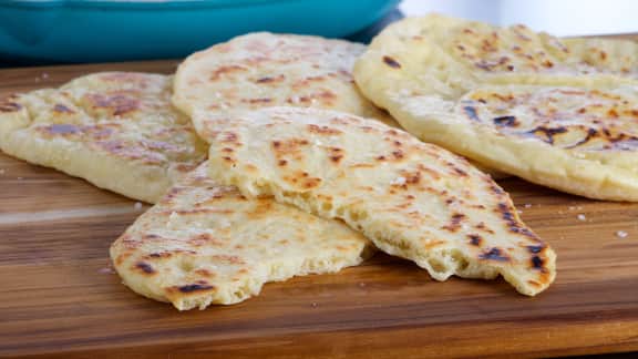 Pain naan indien