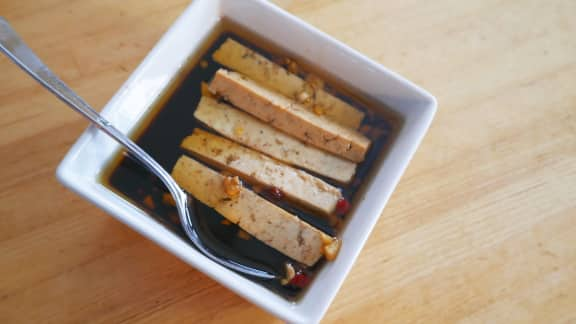 Marinade asiatique pour tofu