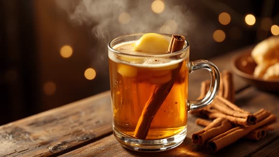 Infusion de pelures et coeurs de pommes