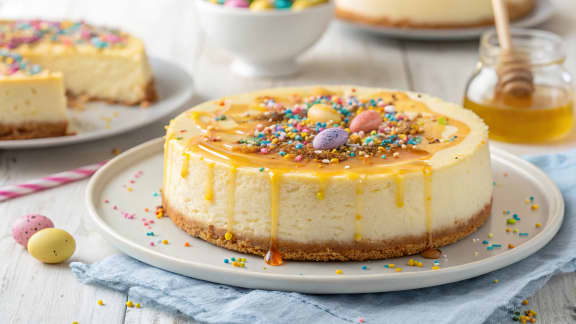 Gâteau au fromage aux Mini Eggs