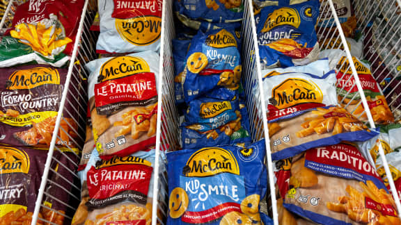 Nouveau rappel : Ne mangez surtout pas ces patates McCain