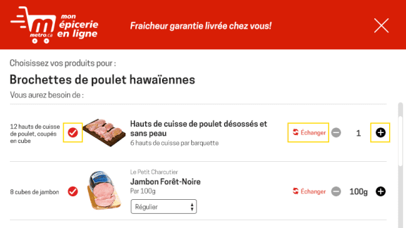 Passez de la recette à l’assiette grâce à foodlavie et Metro!