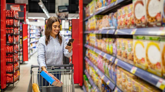 Voici l'épicerie que j'ai pu faire avec 55$ via cette application anti-gaspillage