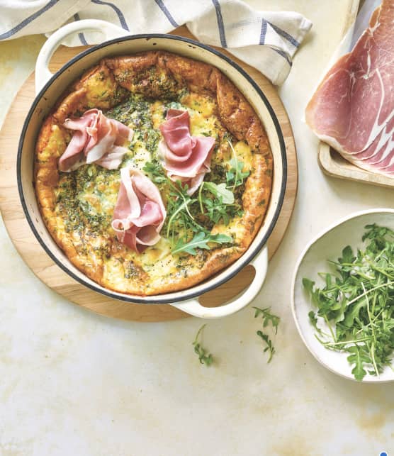 Frittata au prosciutto
