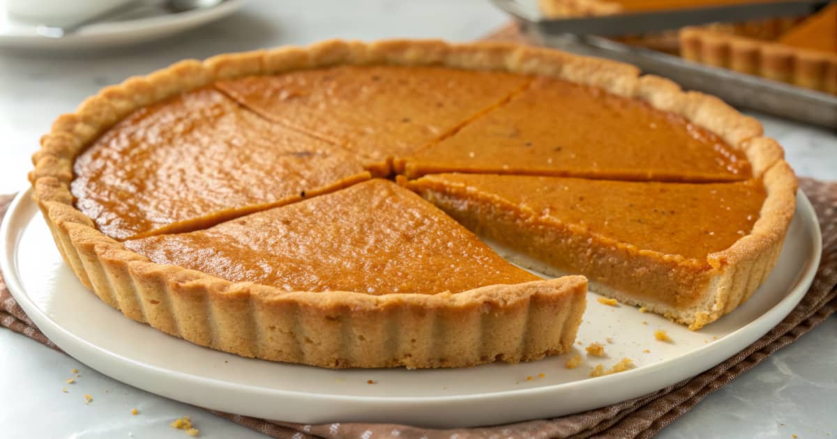 Tarte au sucre classique