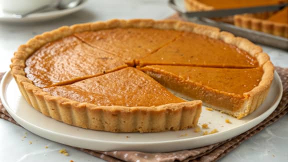 Tarte au sucre classique