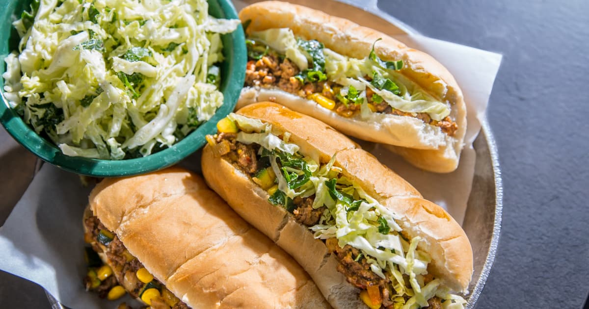 Sloppy Joe à la dinde, sauce BBQ Zeste