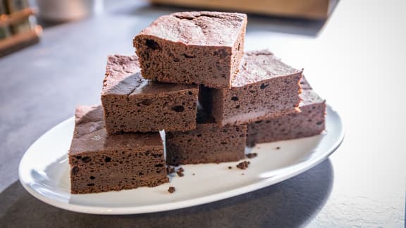 Brownies à la compote de pommes