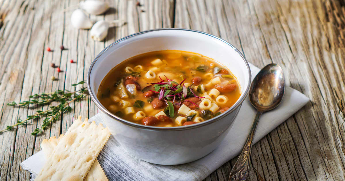 Recette de soupe minestrone