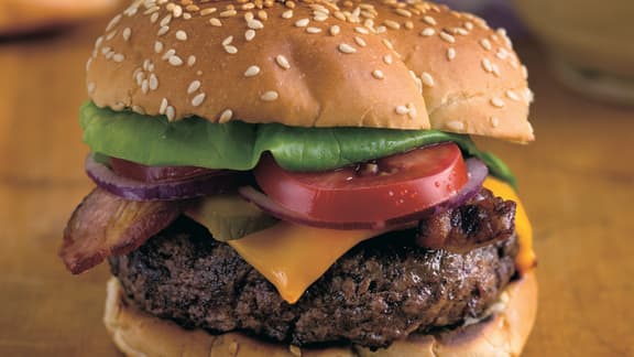 Super-hamburger Américain
