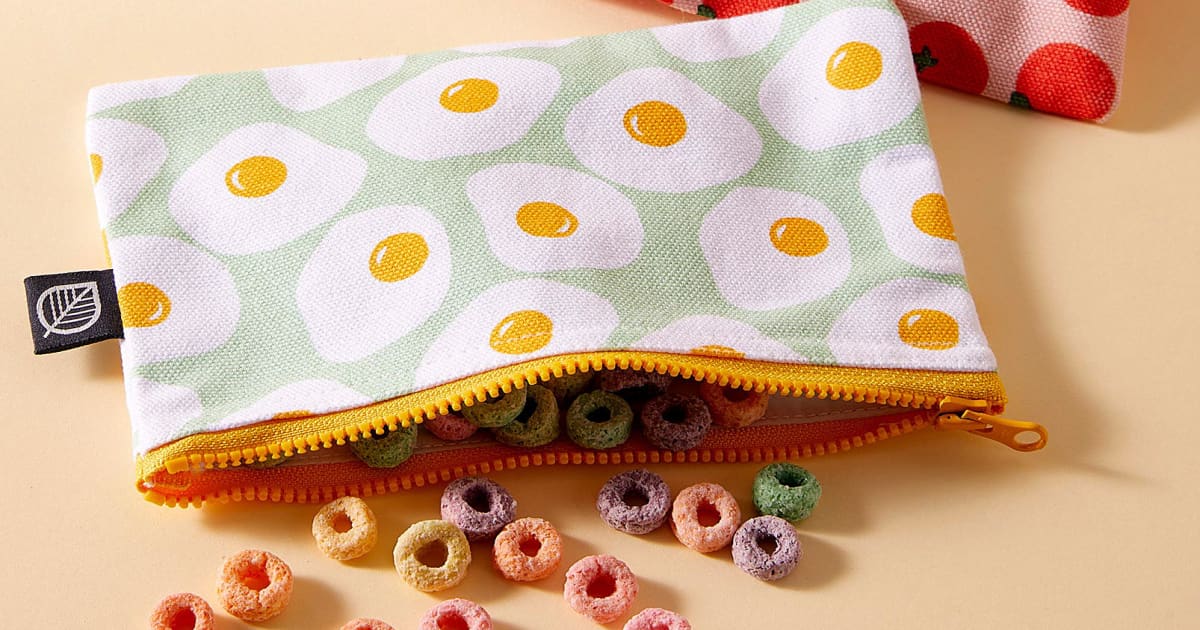 Les meilleurs sacs collation pour les lunchs Zeste
