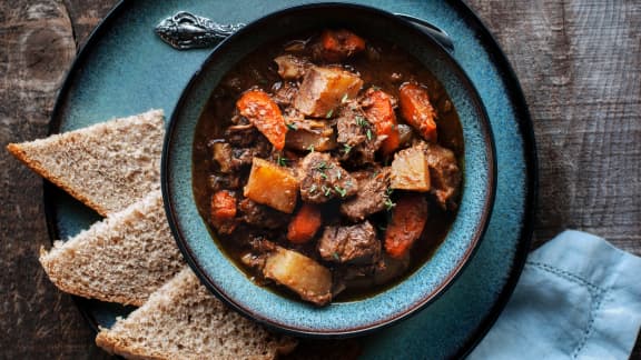 Mijoté de boeuf à la sauge et à l'anis