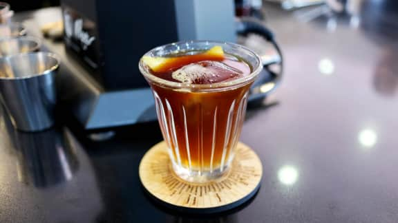 Espresso tonic