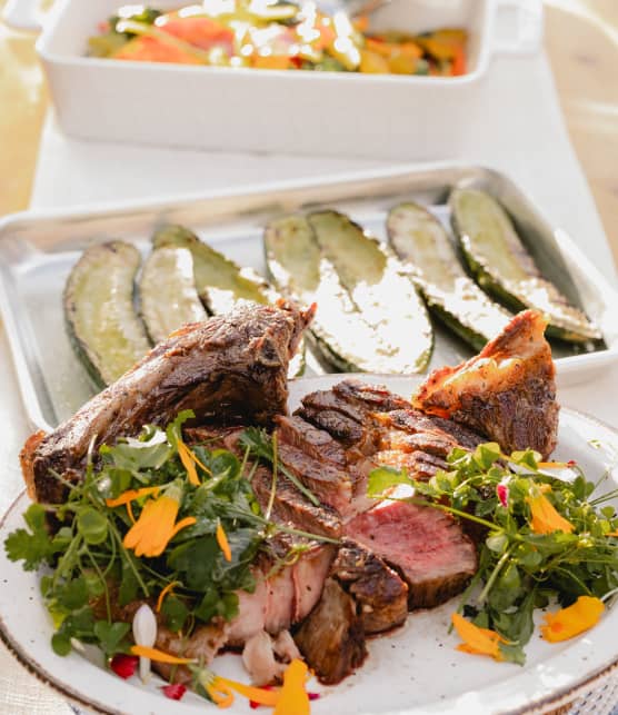 La côte de bœuf et papillotes de David Desharnais et Phil Boucher