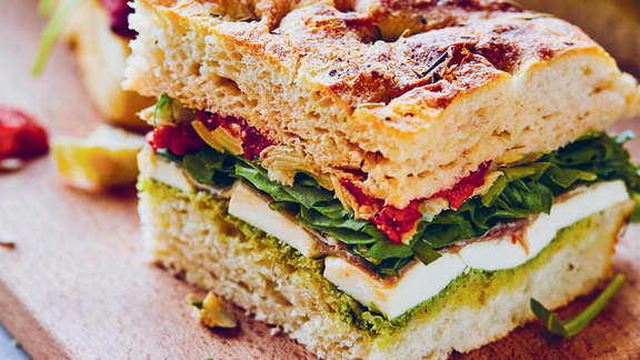 Vendredi : Muffaletta (sandwich pressé à l’italienne)