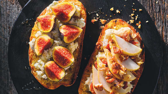 Bruschette ai fichi (bruschetta aux figues)