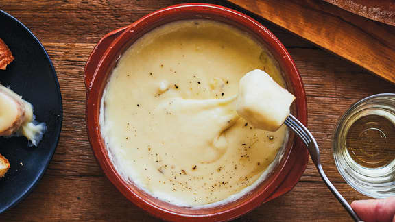 Vendredi : Fondue express aux fromages québécois