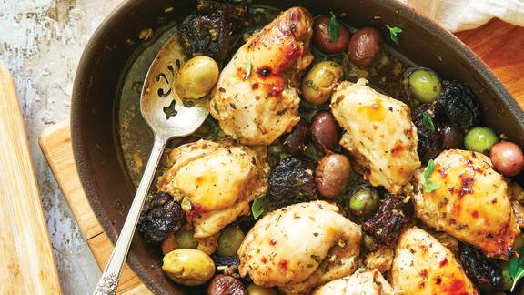 Jeudi : Poulet Marbella
