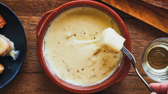 Fondue express aux fromages québécois