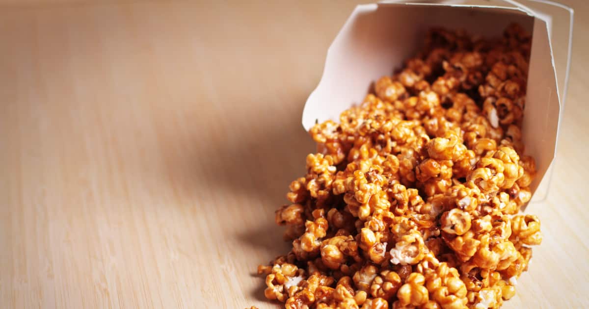 Valkuilen vermijden toxiciteit Recette de popcorn au caramel | Zeste