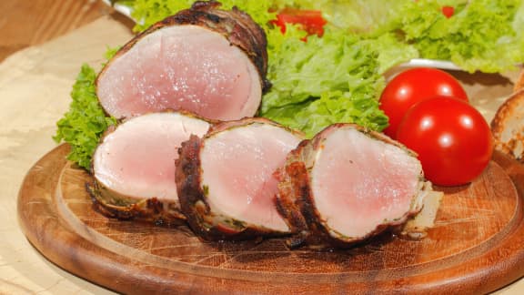 Jeudi : Filet de porc mariné à l'érable et à la moutarde