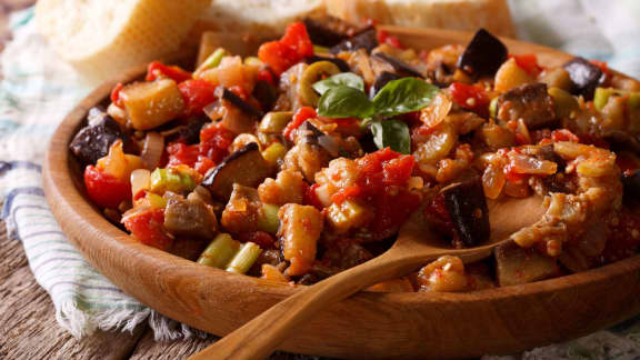 Caponata sicilienne