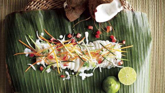 Poisson cru à la Tahitienne