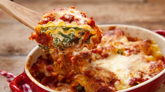 Lasagne aux épinards et ricotta