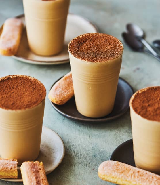 Lait frappé tiramisu