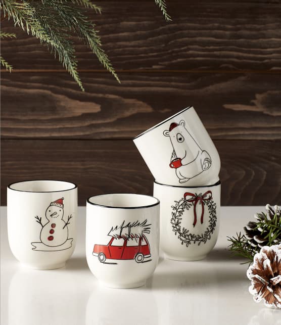 Nos 7 tasses festives préférées du temps des fêtes