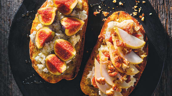 Bruschette ai fichi (bruschetta aux figues)